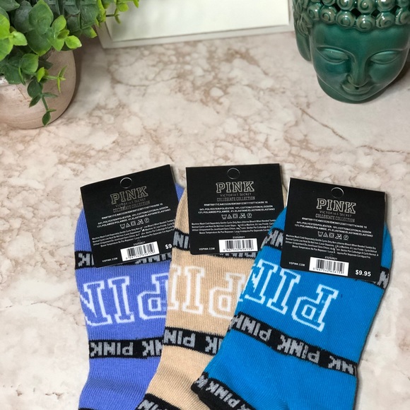 Victoria Secret PINK socks - Picture 2 of 2